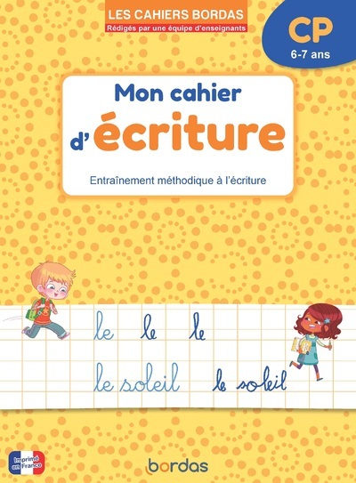 CAHIERS BORDAS - MON CAHIER D´ECRITURE - CP