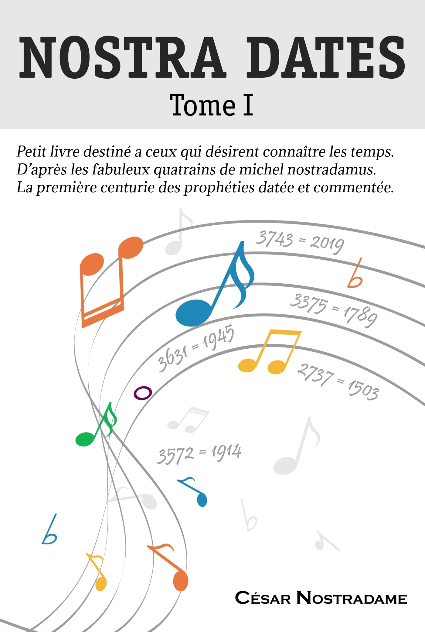 NOSTRA DATES - TOME 1