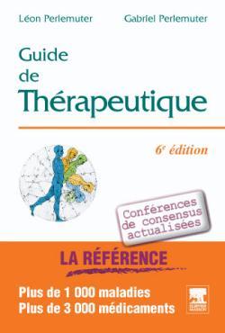 GUIDE DE THERAPEUTIQUE