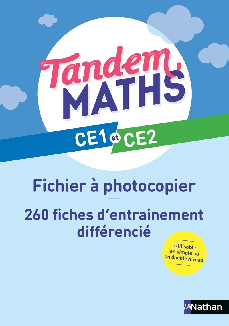 TANDEM - MATHS CE1 CE2 - FICHIER A PHOTOCOPIER