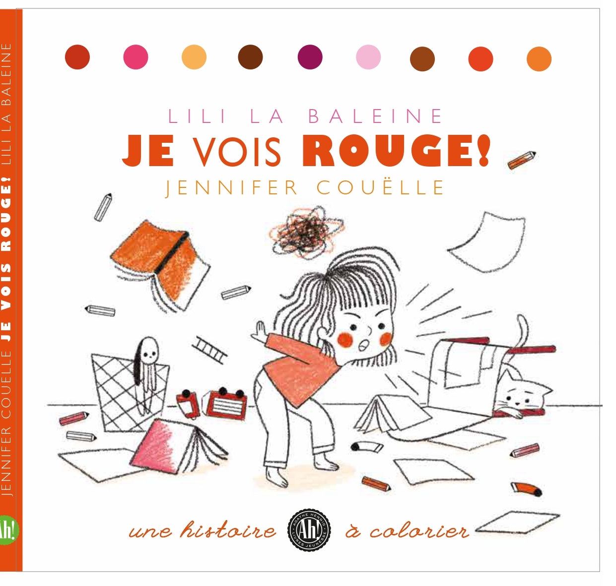 HISTOIRE A COLORIER - T02 - JE VOIS ROUGE!