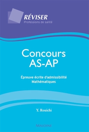 CONCOURS AS/AP EP.ECRITE ADMISSIBILITE MATHS