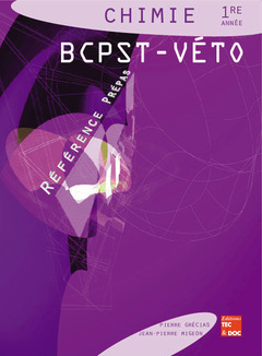 CHIMIE 1 ANNEE BCPSTVETO REFERENCE PREPAS