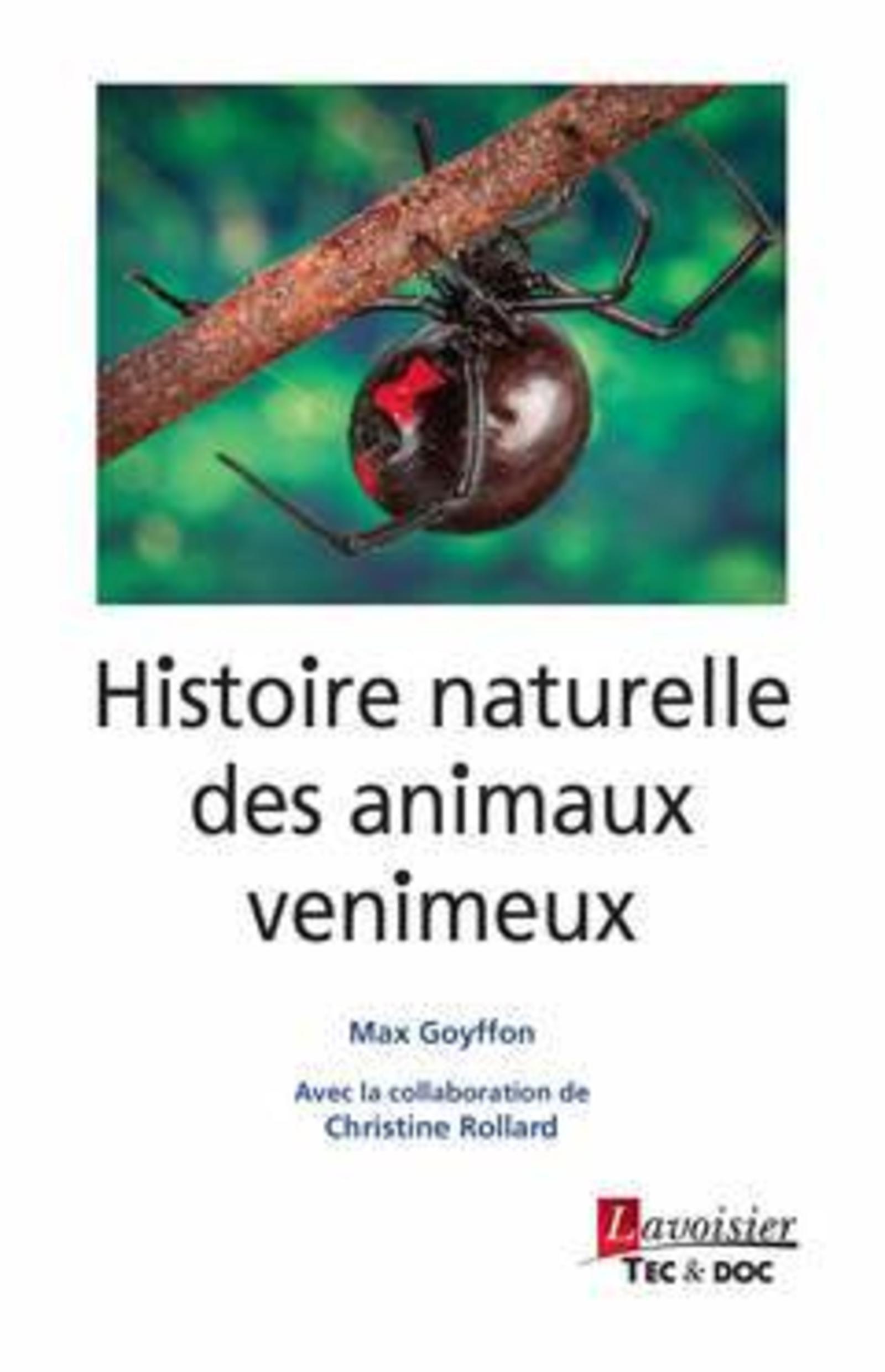 HISTOIRE NATURELLE DES ANIMAUX VENIMEUX