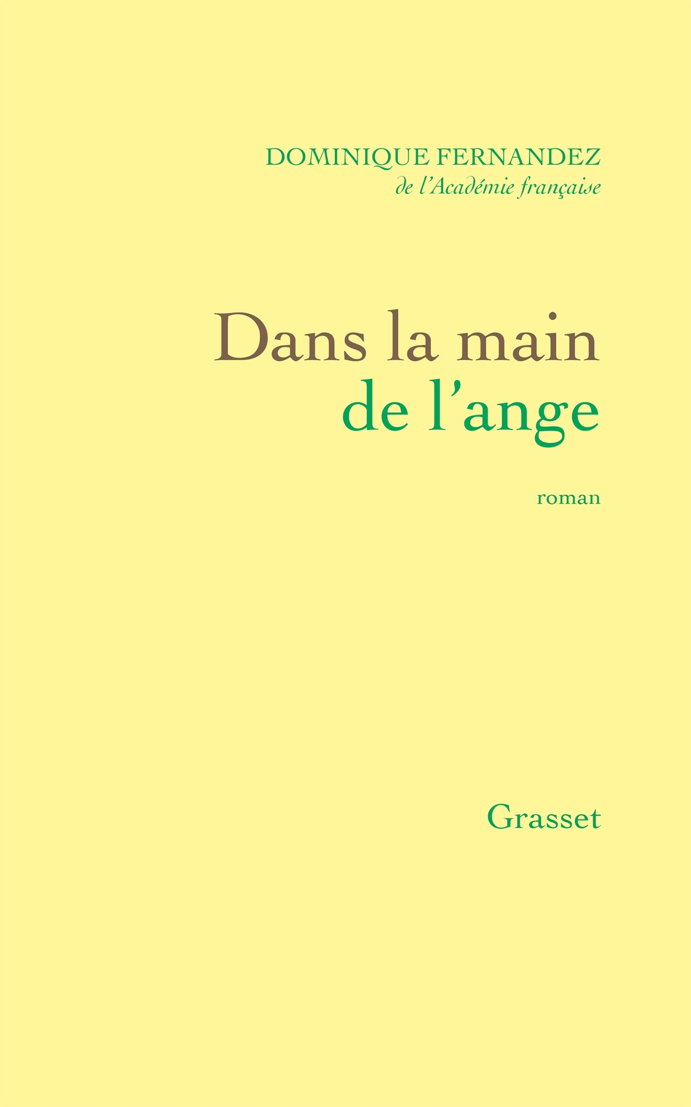 DANS LA MAIN DE L´ANGE