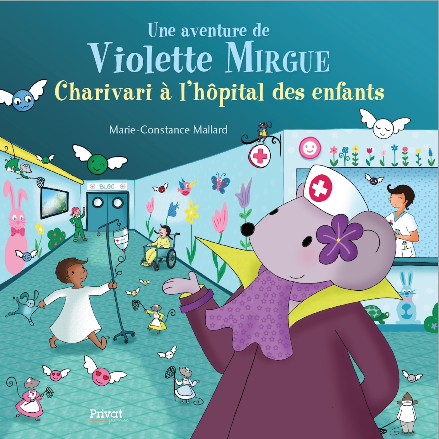 AVENTURE DE VIOLETTE MIRGUE T8 - CHARIVARI A L´HOPITAL DES ENFANTS