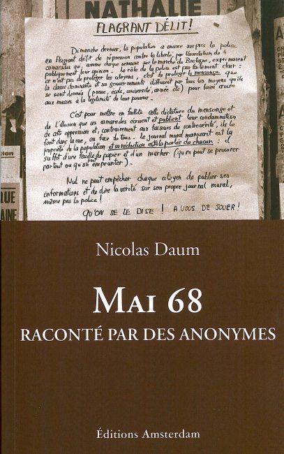 MAI 68 RACONTE PAR DES ANONYMES