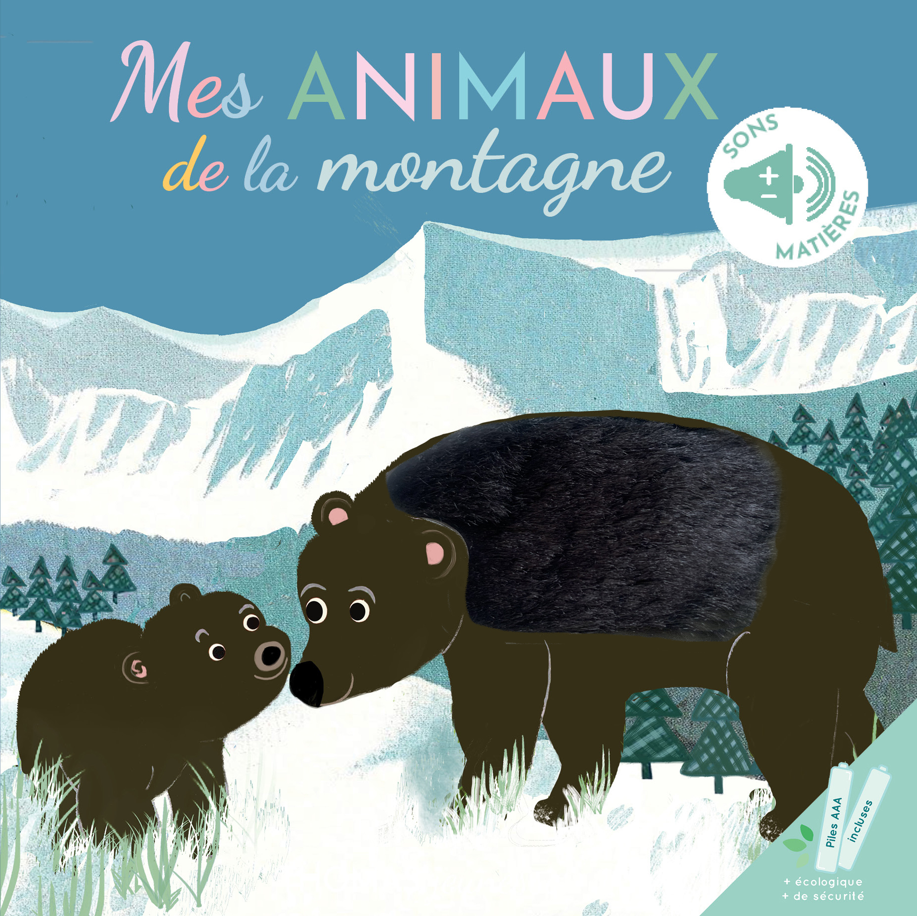 MES ANIMAUX DE LA MONTAGNE EN LIVRE SONORE A TOUCHER