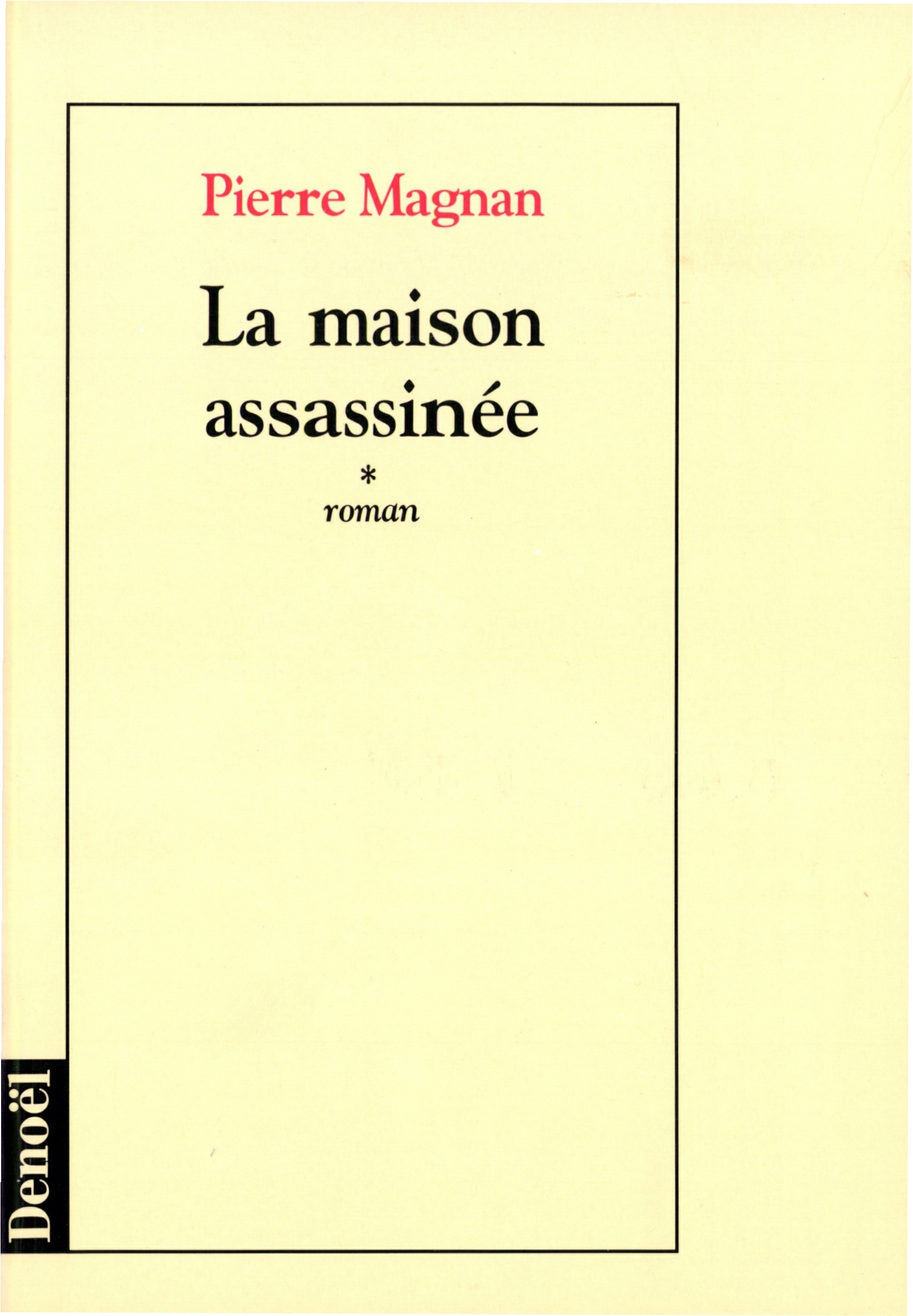 MAISON ASSASSINEE