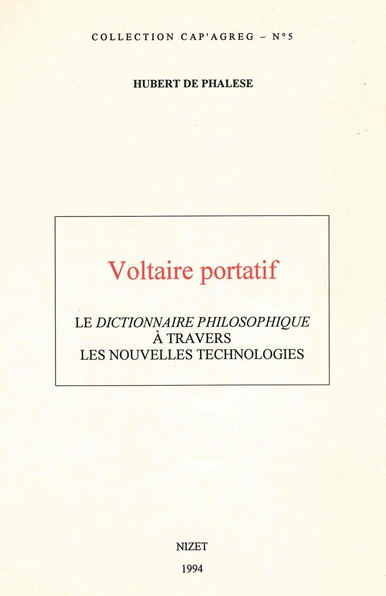 VOLTAIRE PORTATIF