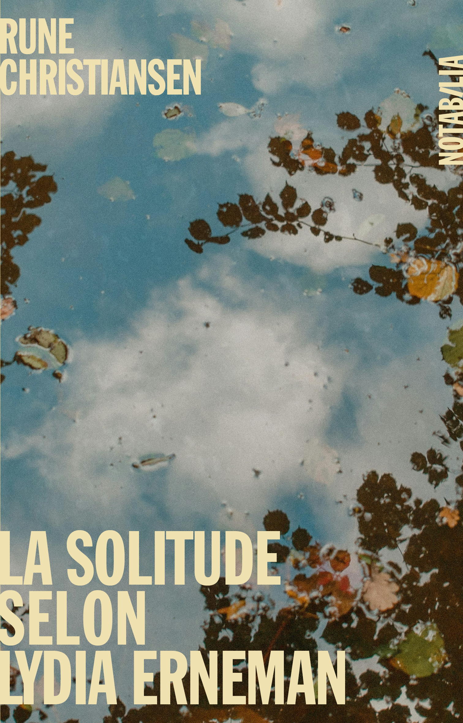 LA SOLITUDE SELON LYDIA ERNEMAN
