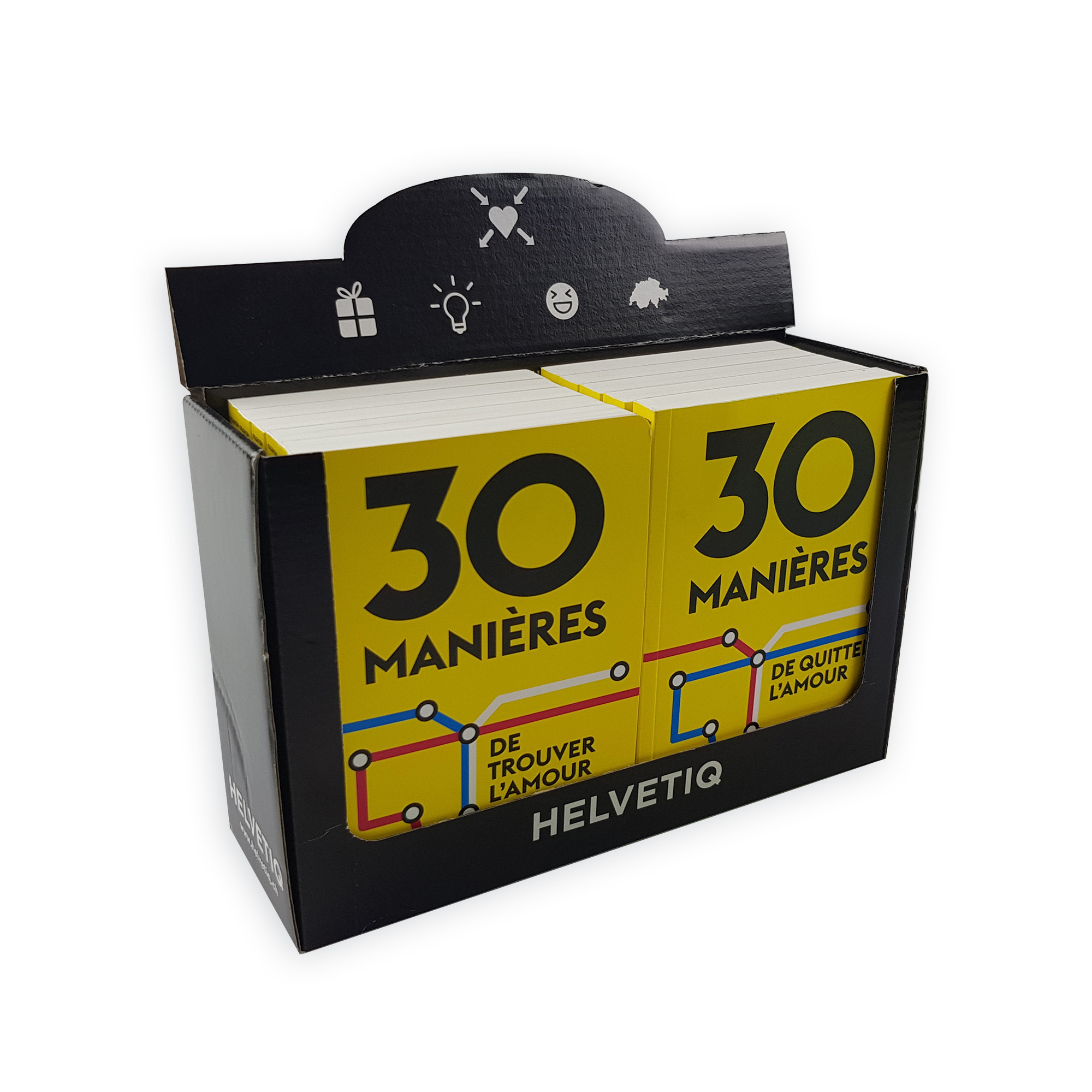 BOITE DE 10 EXEMPLAIRES 30 MANIERES DE TROUVER L´AMOUR