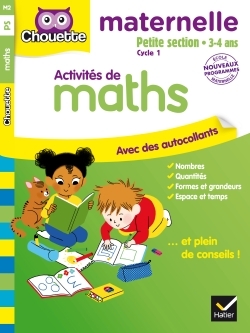 MATHS PETITE SECTION 3-4 ANS CHOUETTE