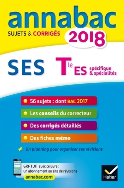 ANNALES ANNABAC 2018 SES TLE ES