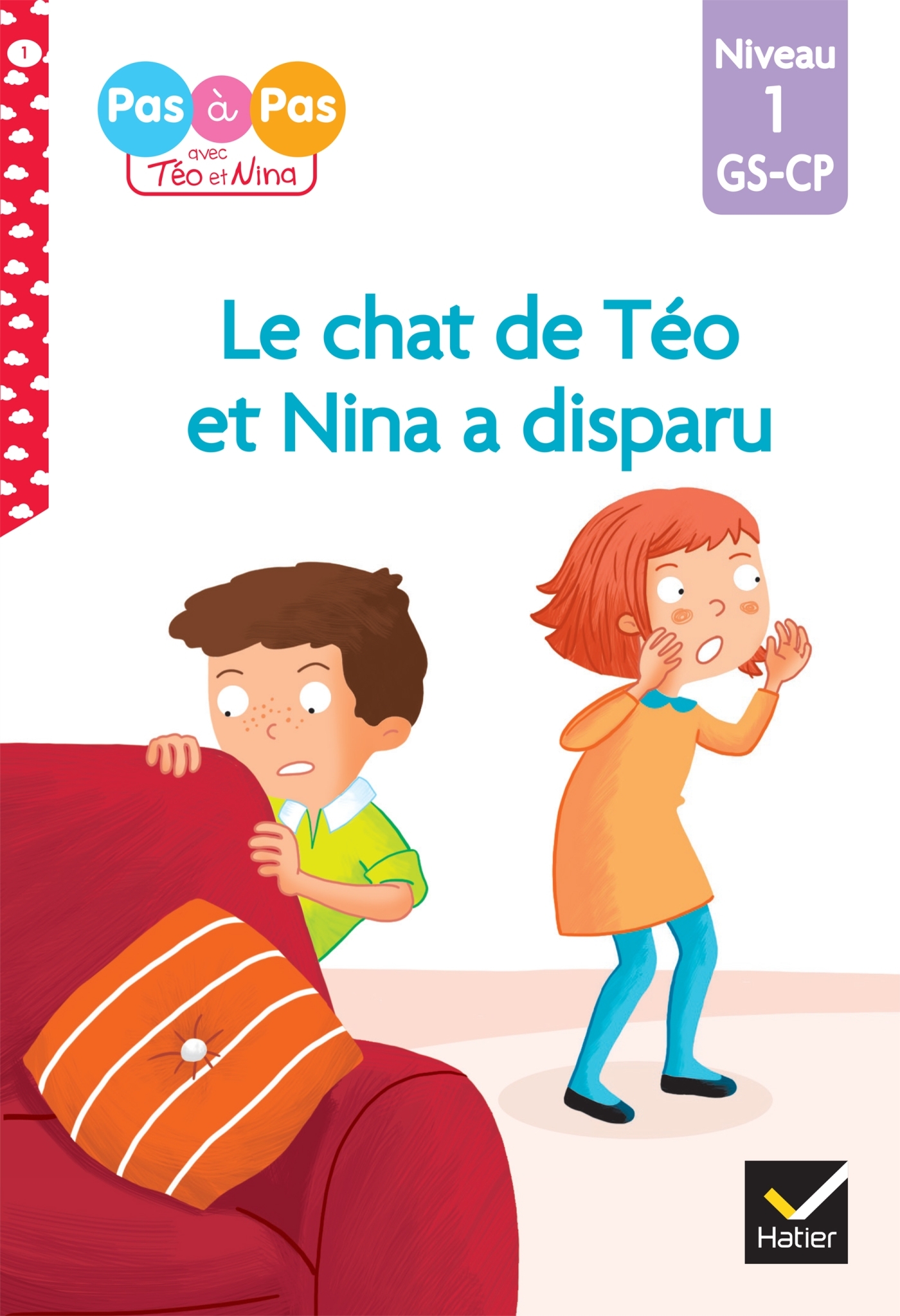 JE LIS PAS A PAS - T01 - TEO ET NINA GS CP NIVEAU 1 - LE CHAT DE TEO ET NIN