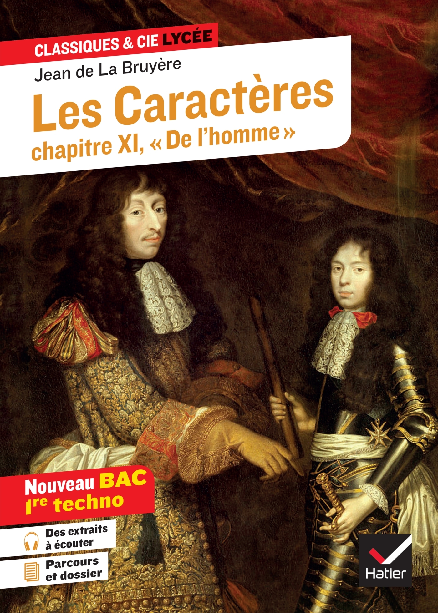 CARACTERES, LIVRE XI (BAC 2023, 1RE TECHNO) - SUIVI DU PARCOURS PEINDR