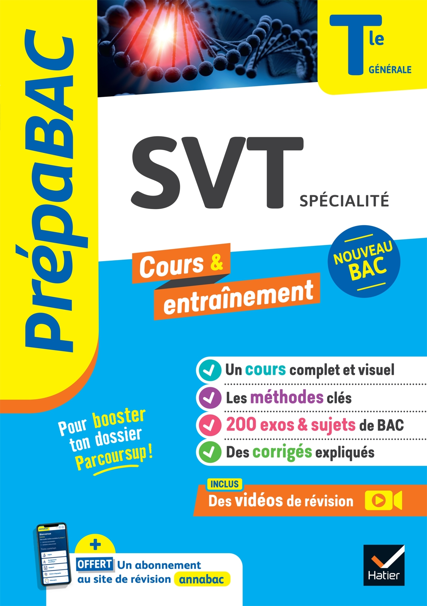 PREPABAC SVT TLE GENERALE (SPECIALITE) - BAC 2024 - NOUVEAU PROGRAMME DE TERMINALE