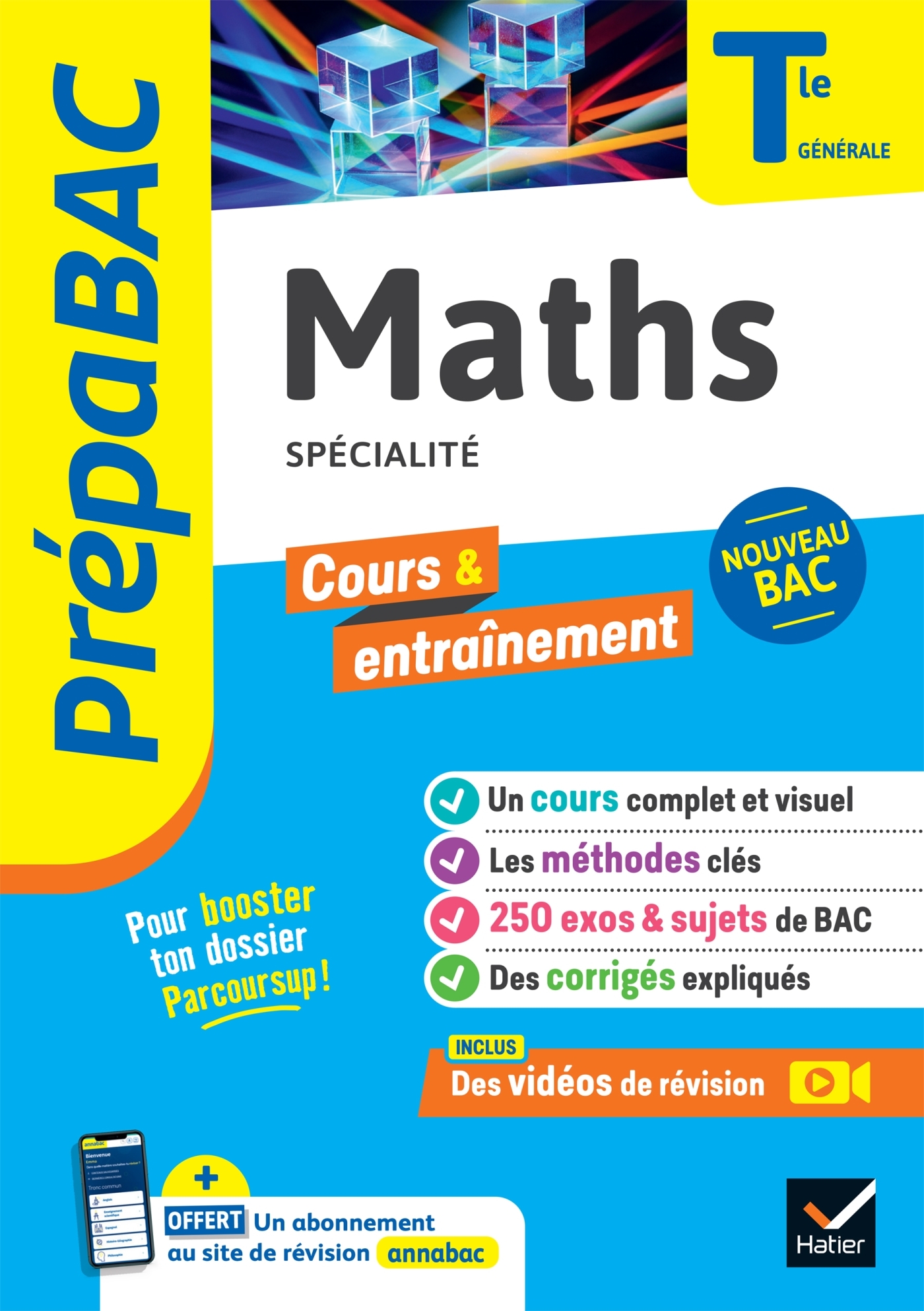 PREPABAC MATHS (SPECIALITE) TLE GENERALE - BAC 2024 - NOUVEAU PROGRAMME DE TERMINALE