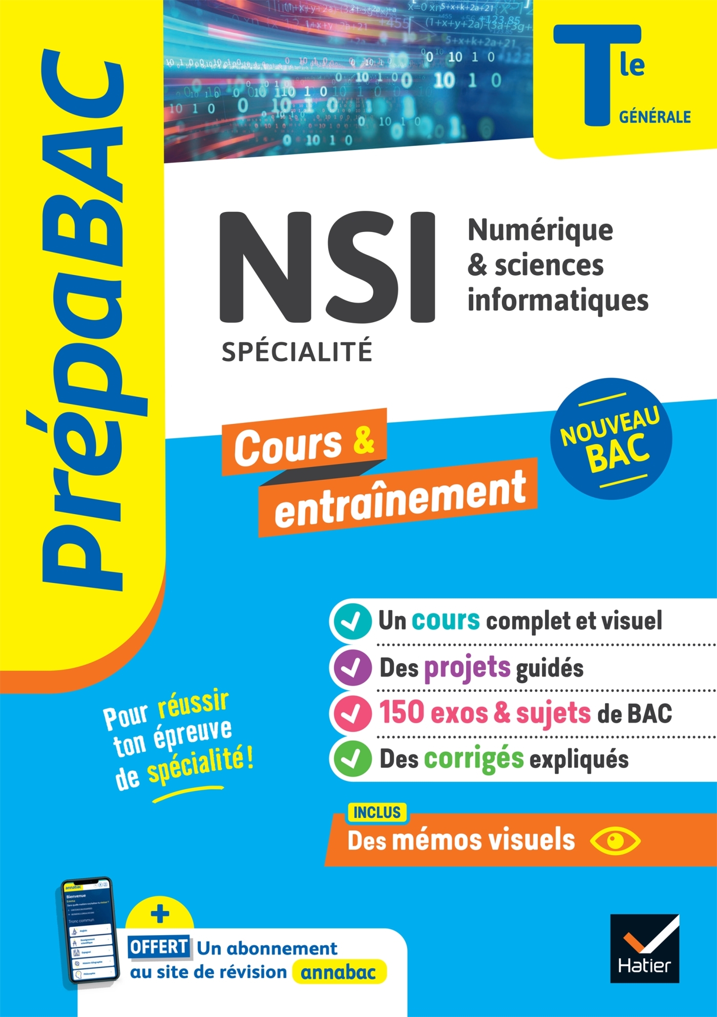 PREPABAC NSI TLE GENERALE (SPECIALITE) - BAC 2024 - NOUVEAU PROGRAMME DE TERMINALE