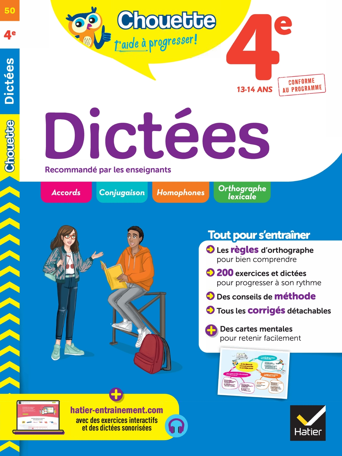 DICTEES 4E - CAHIER DE REVISION ET D´ENTRAINEMENT