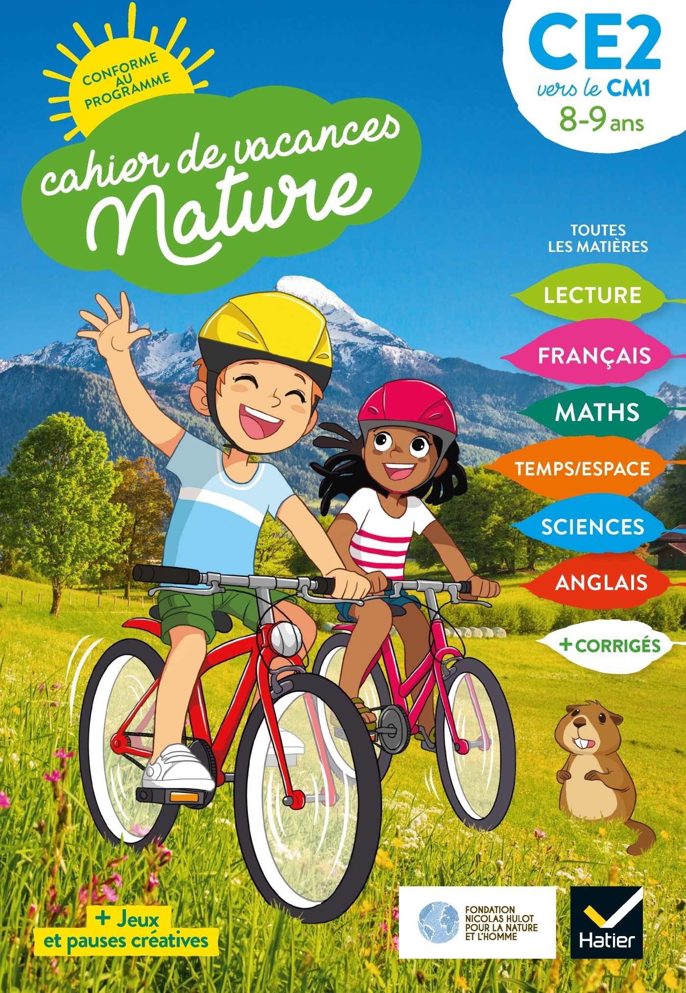 CAHIER DE VACANCES NATURE 2020 DU CE2 AU CM1 8/9 ANS