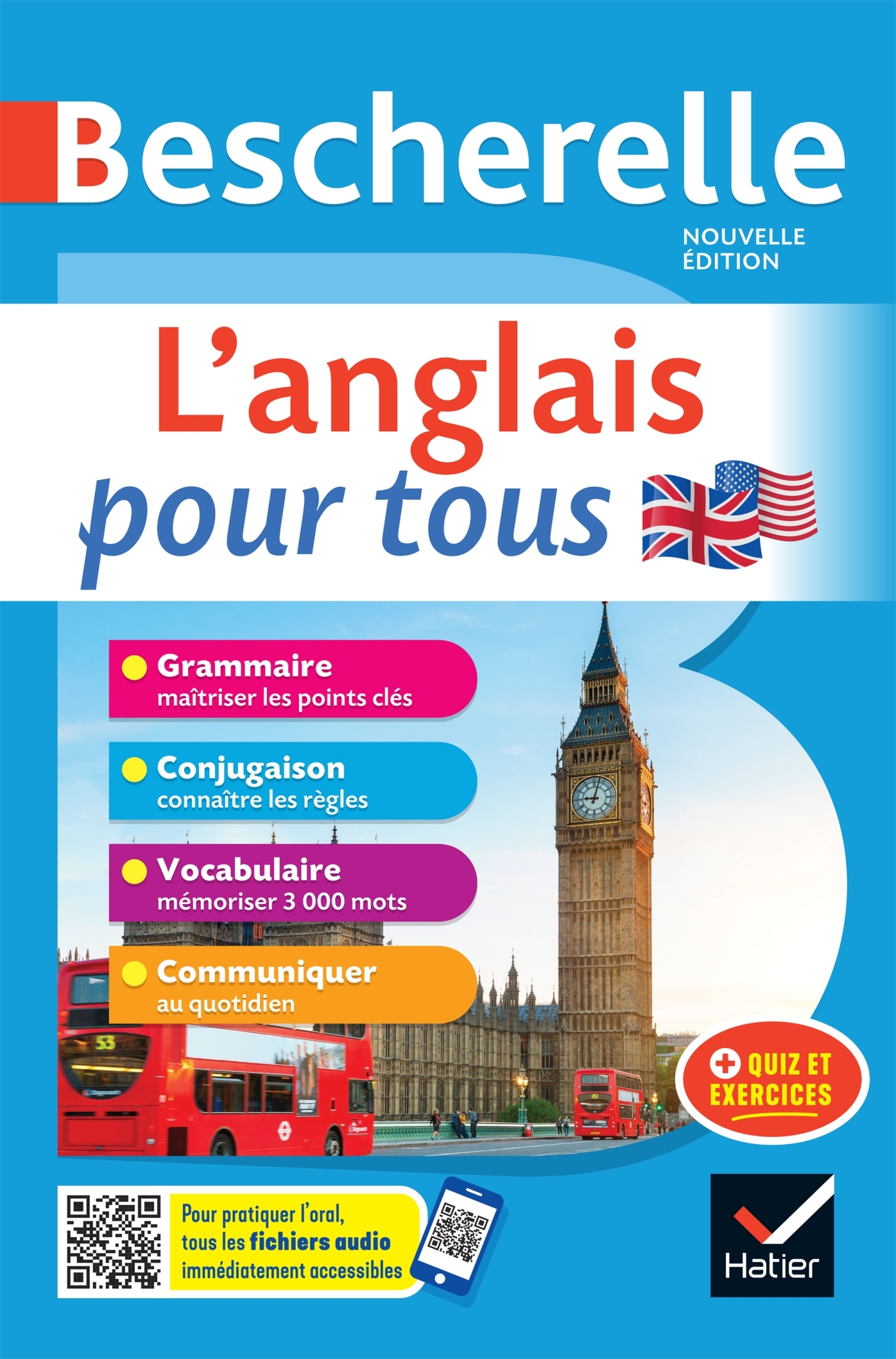 BESCHERELLE L´ANGLAIS POUR TOUS - NOUVELLE EDITION - GRAMMAIRE, CONJUGAISON, VOCABULAIRE, COMMUNIQUE