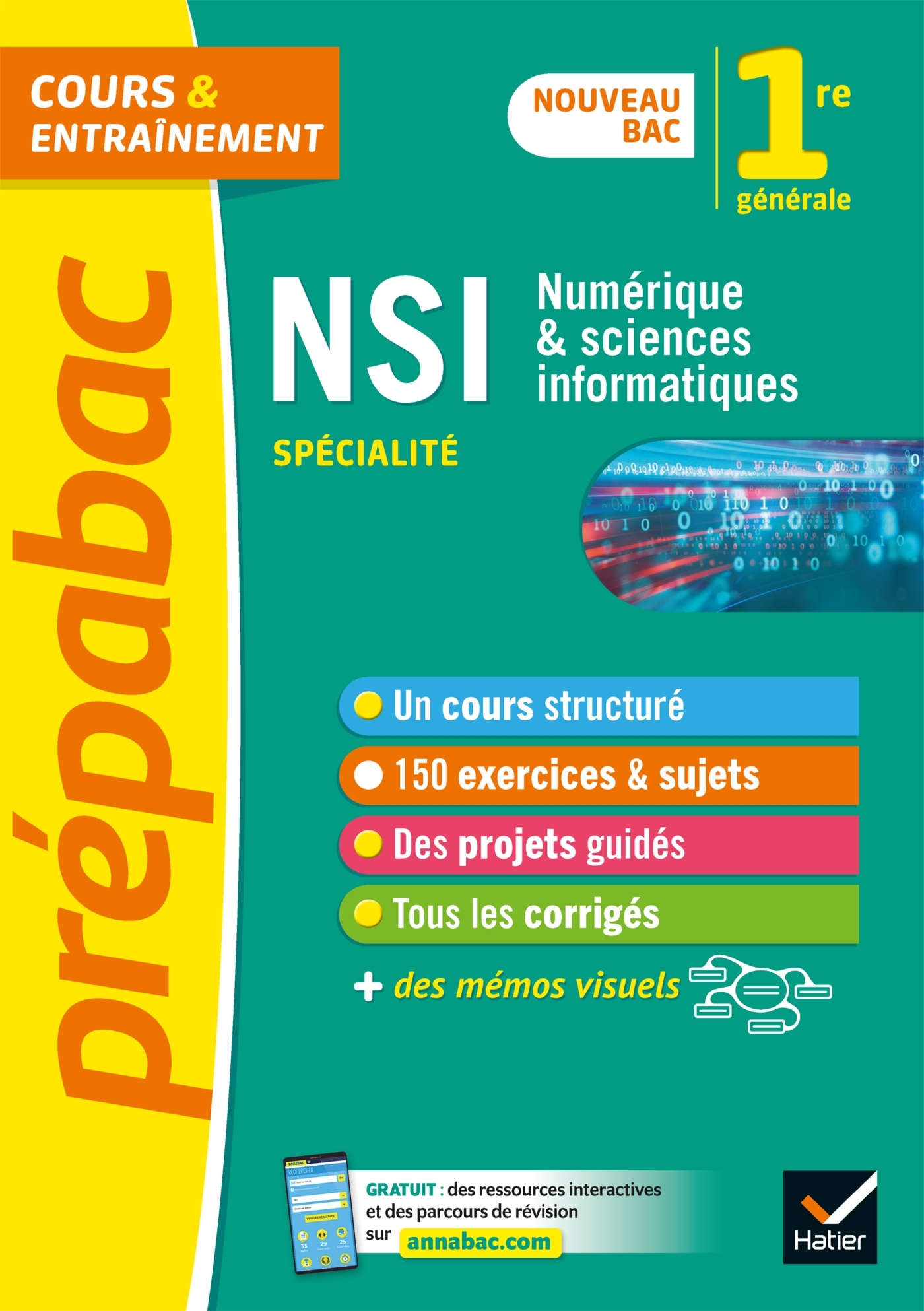 NUMERIQUE ET SCIENCES INFORMATIQUES 1RE (NSI) - PREPABAC - NOUVEAU PROGRAMME DE PREMIERE 2019-2020