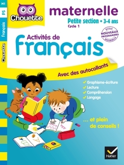 FRANCAIS PETITE SECTION 3-4 ANS CHOUETTE