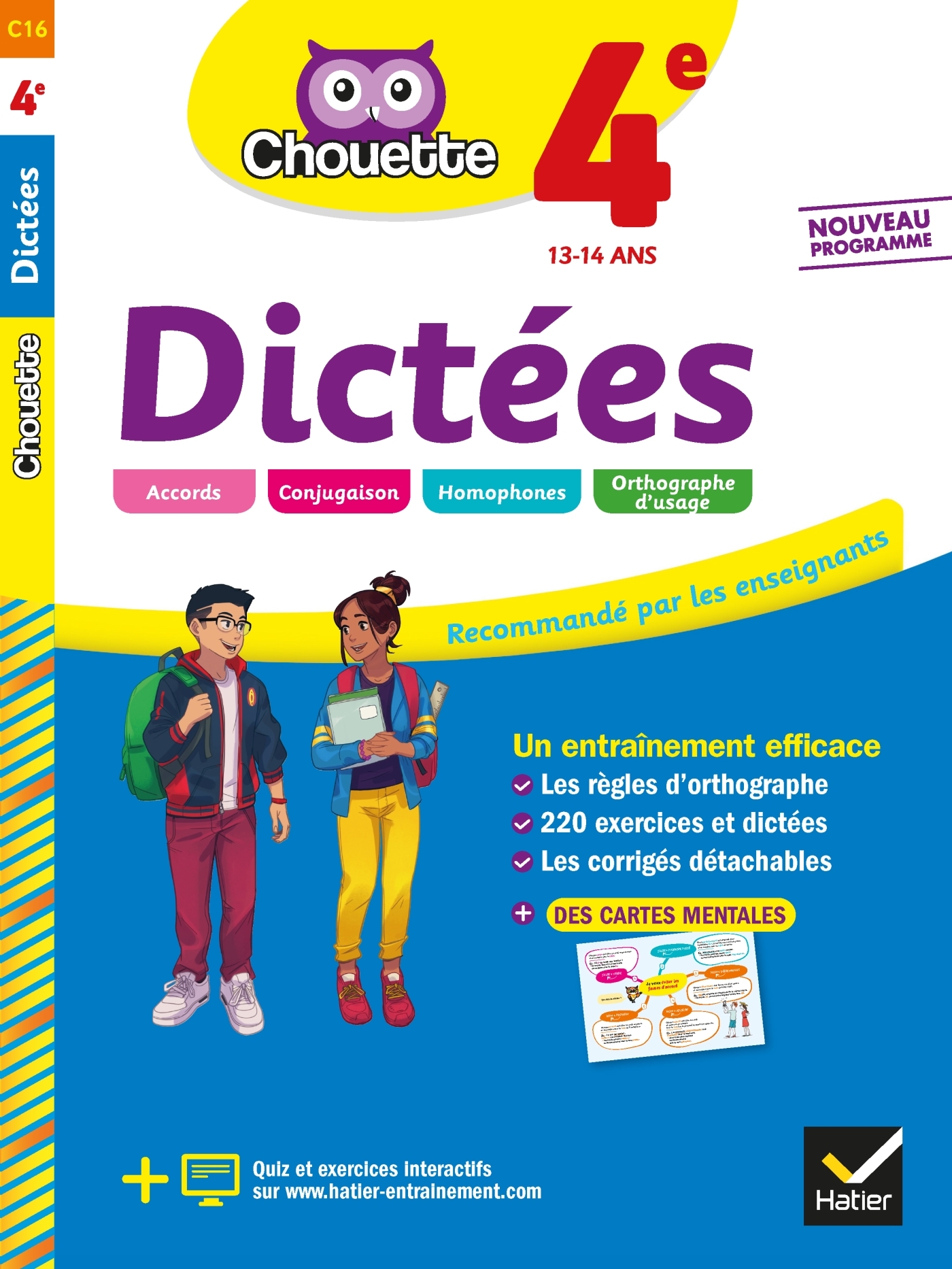 DICTEES 4E - CAHIER D´ENTRAINEMENT EN ORTHOGRAPHE