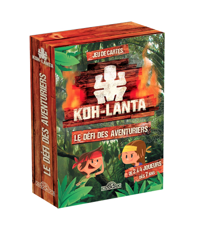 KOH LANTA - JEU DE CARTES - LE DEFI DES AVENTURIERS