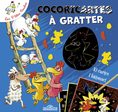 COCORICARTES A GRATTER - P´TITES POULES