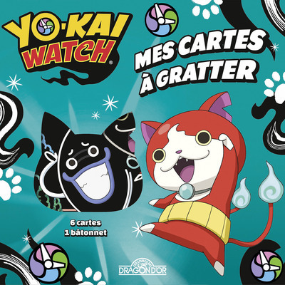 MES CARTES A GRATTER - YO KAI WATCH - JIBANYAN