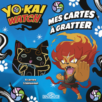 MES CARTES A GRATTER - YO KAI WATCH - FEULION