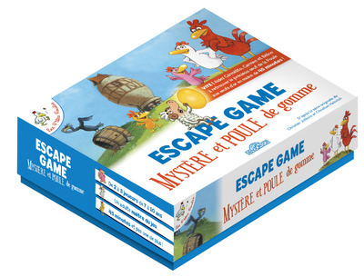 P´TITES POULES - ESCAPE GAME - MYSTERE ET POULE DE GOMME