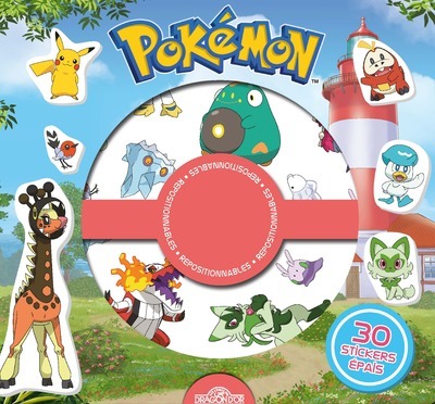POKEMON - POCHETTE DE STICKERS EPAIS REPOSITIONNABLES - PALDEA