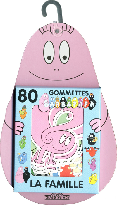 GOMMETTES BARBAPAPA - LA FAMILLE