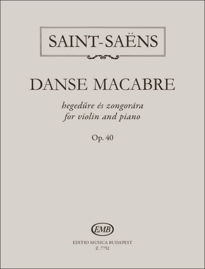 DANSE MACABRE OP. 40 VIOLON