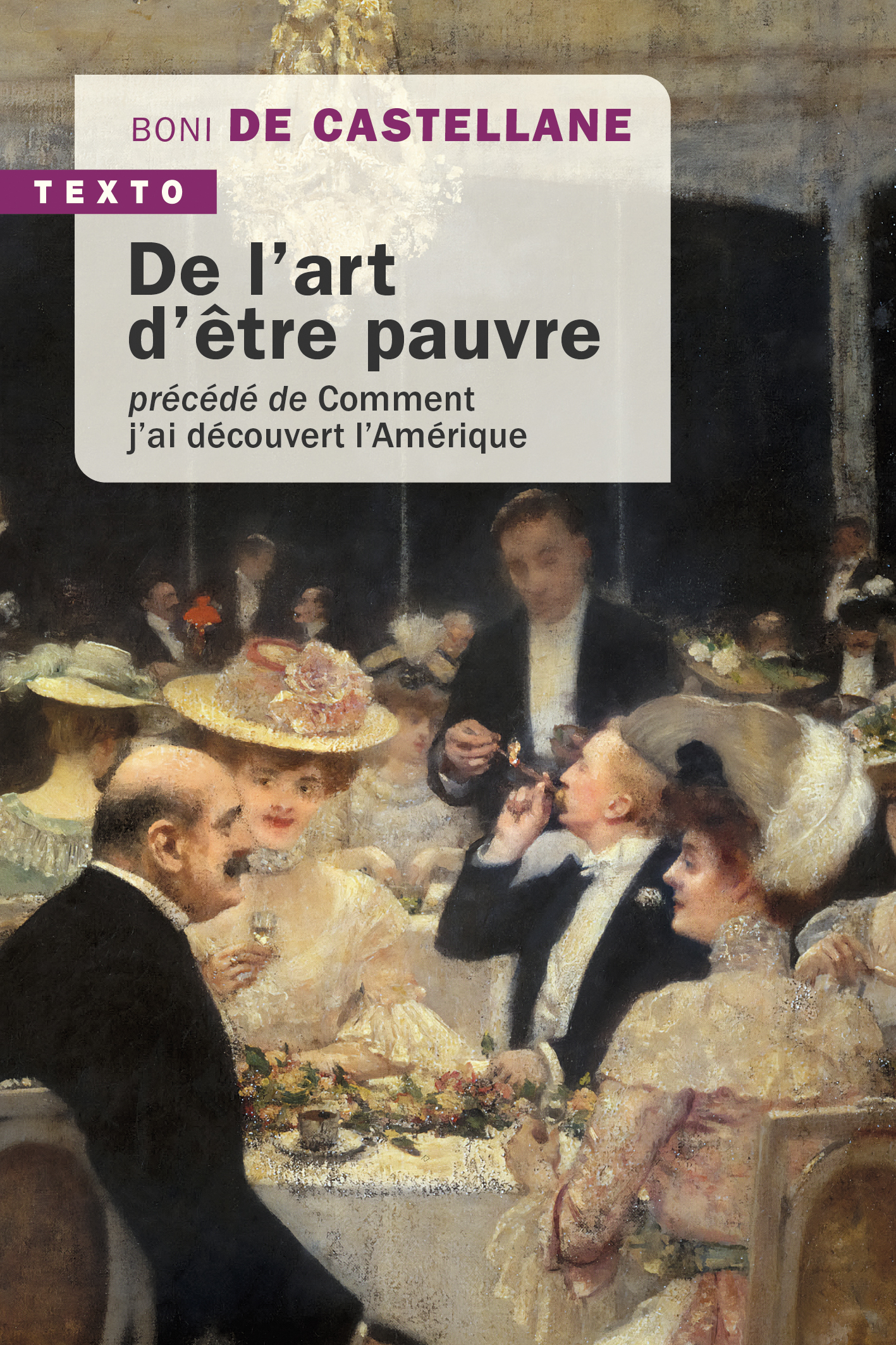 DE L´ART D´ETRE PAUVRE - PRECEDE DE COMMENT J AI DECOUVERT L AMERIQUE