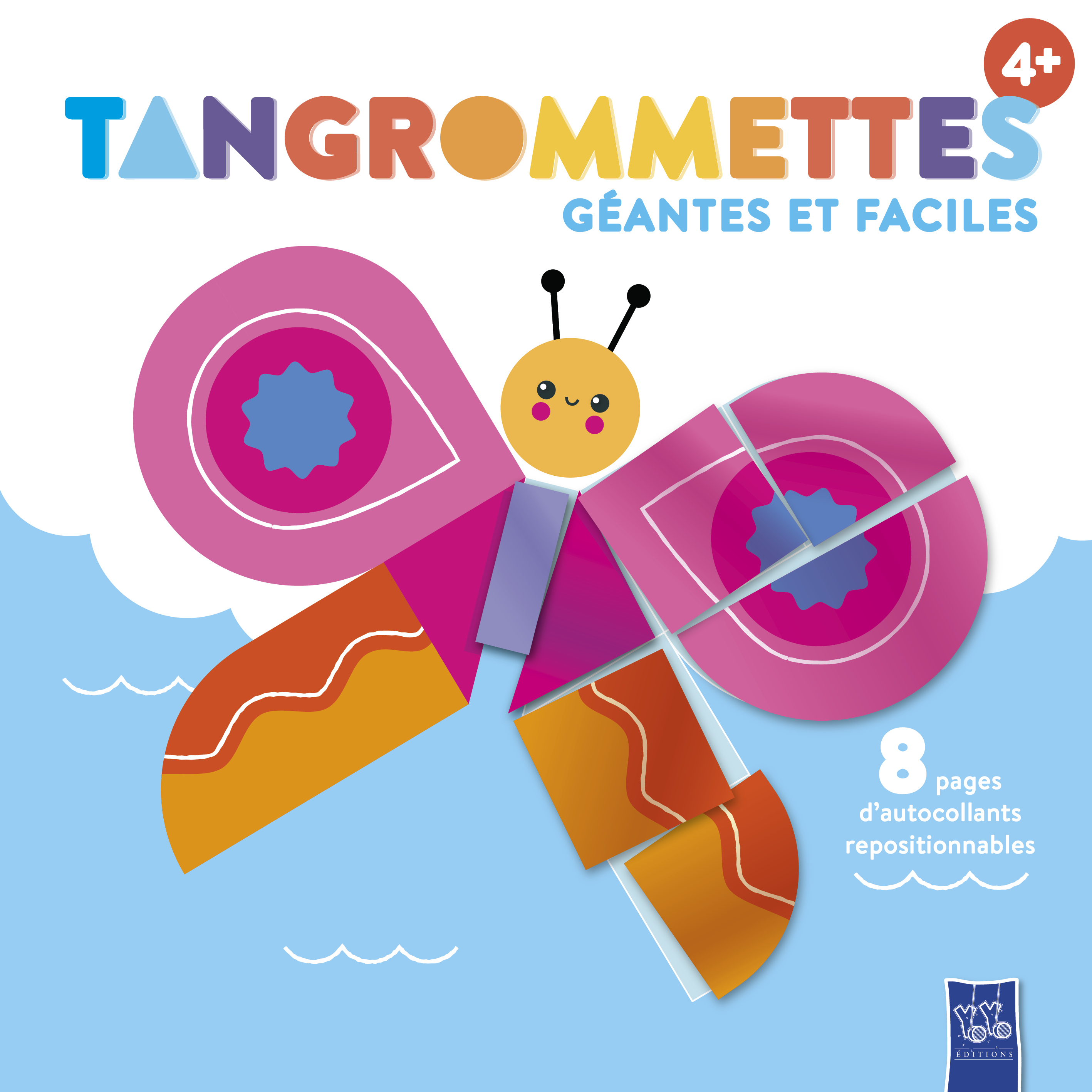 PAPILLON - 4+ TANGROMMETTES GEANTES ET FACILES