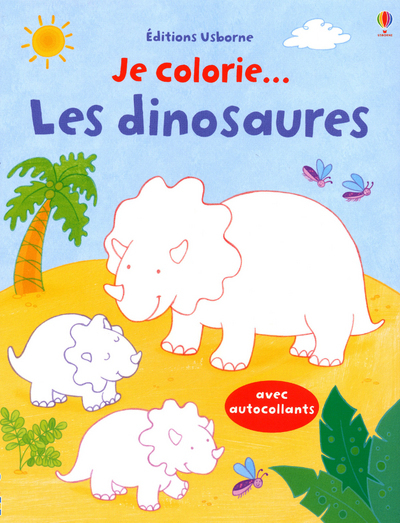 JE COLORIE... LES DINOSAURES