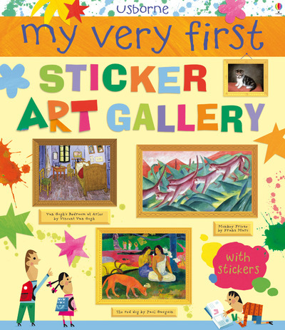 MY VERY FIRST STICKER ART GALLERY