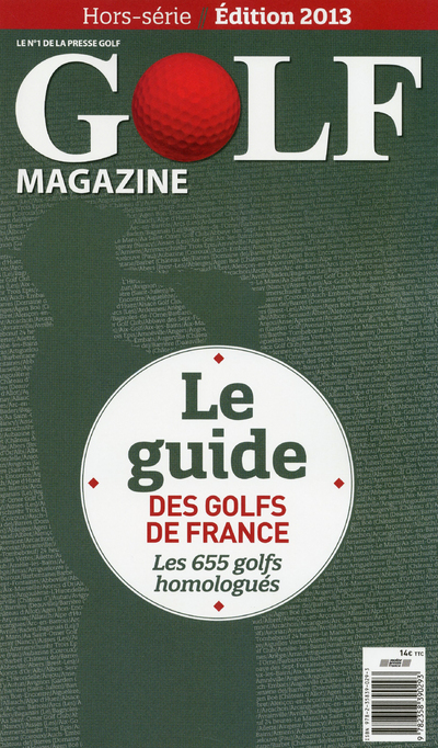 GUIDE DES GOLFS DE FRANCE 2013