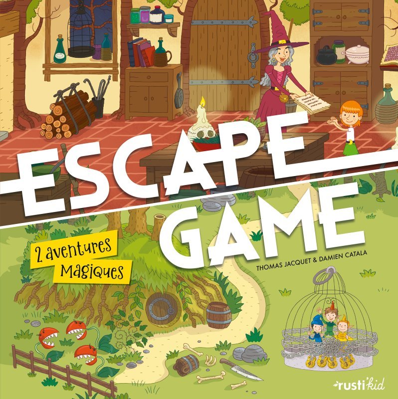 ESCAPE GAME : 2 AVENTURES MAGIQUES - FABRIQUE LA POTION DE SORCIERE ET LIBERE LES LUTINS