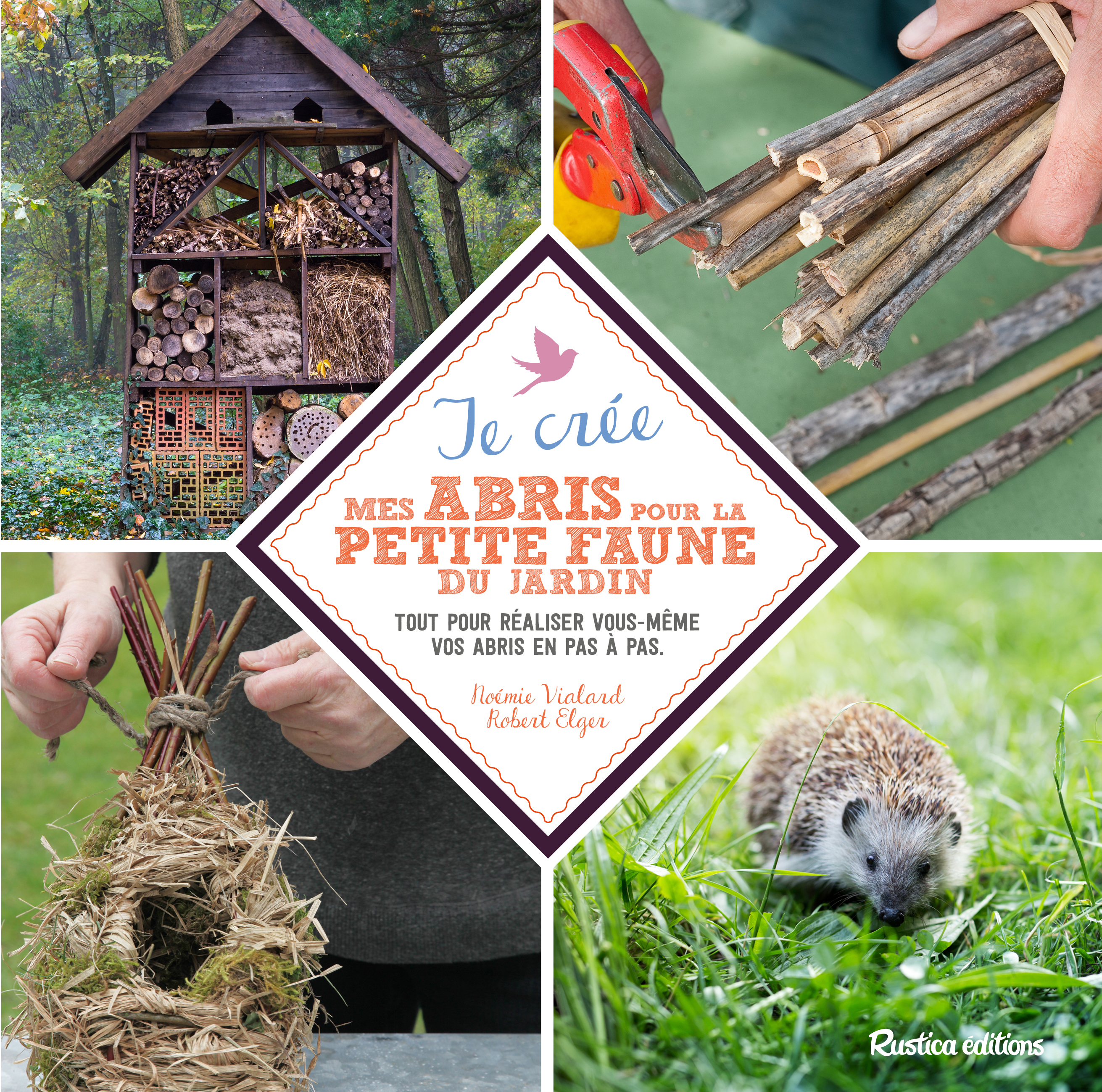 JE CREE MES ABRIS POUR LA PETITE FAUNE DU JARDIN