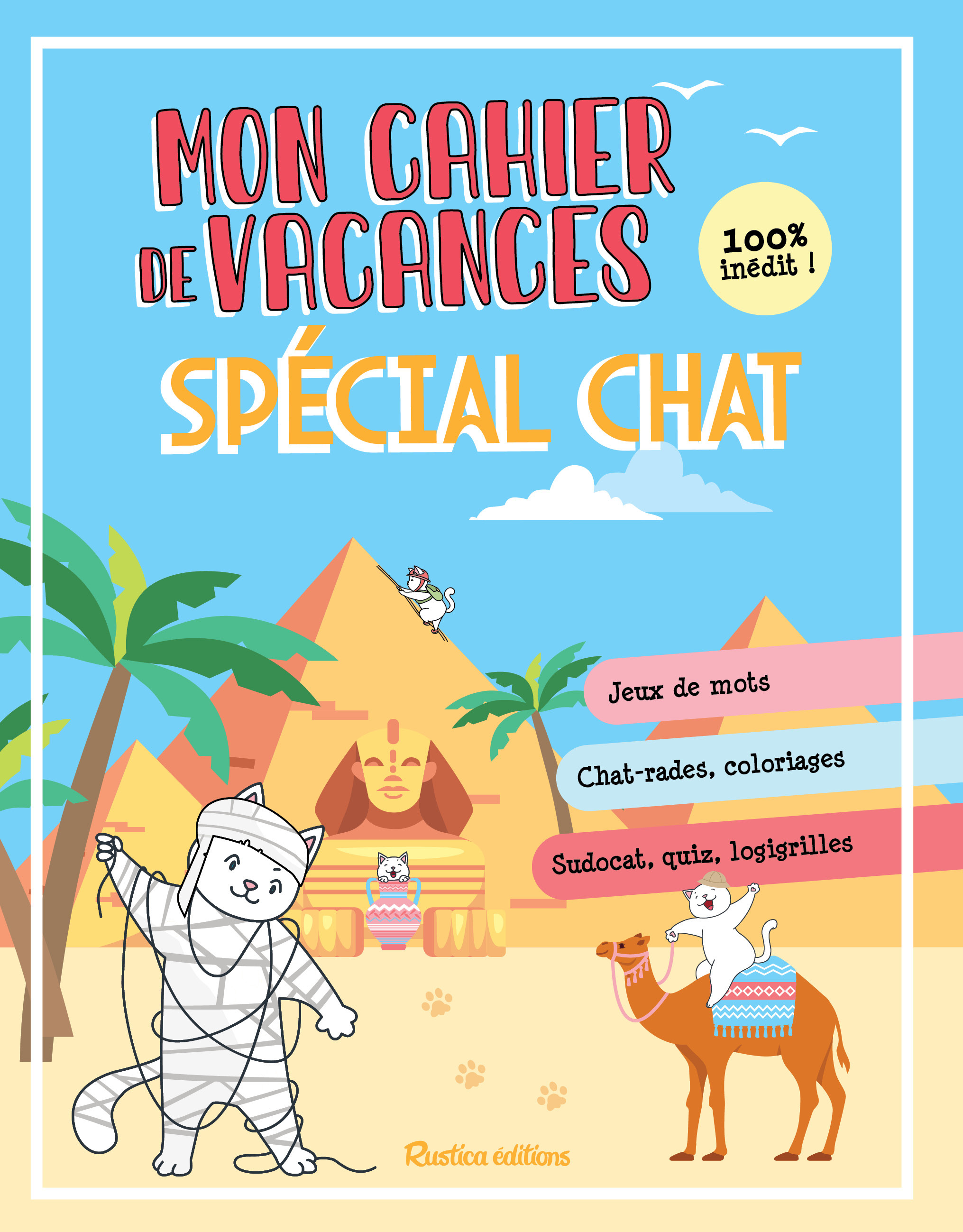 MON CAHIER DE VACANCES SPECIAL CHAT - TOME 4