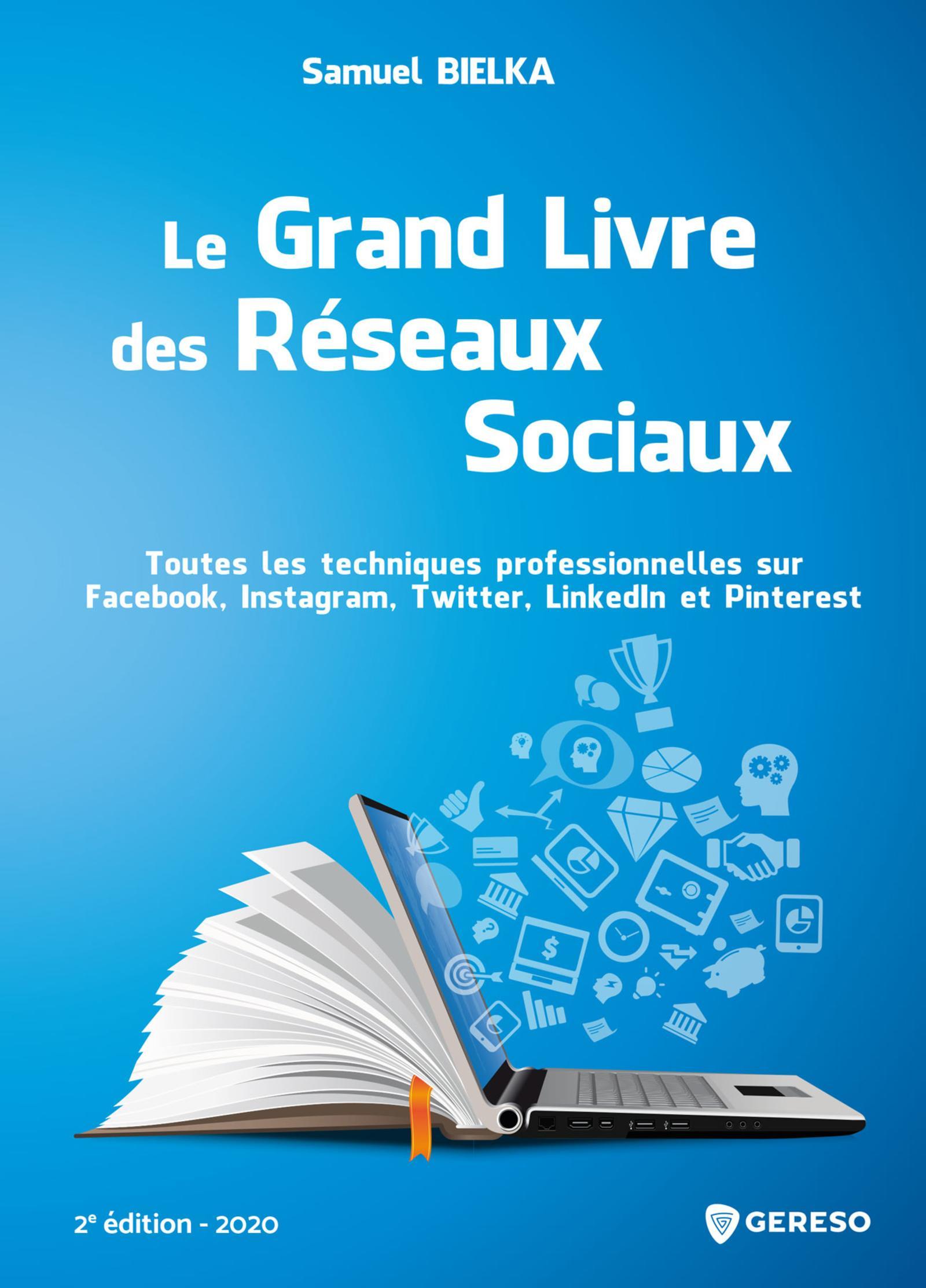 GRAND LIVRE DES RESEAUX SOCIAUX - TOUTES LES TECHNIQUES PROFESSIONNELLES SUR FACEBOOK, INSTAGRAM,