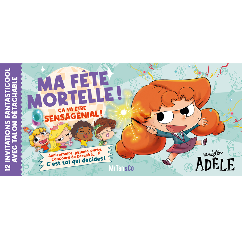 NOUVELLES CARTES D´INVITATION MORTELLE ADELE