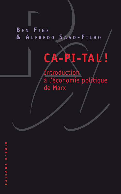 CA-PI-TAL !. INTRODUCTION A L´ECONOMIE POLITIQUE DE MARX