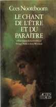CHANT DE L´ETRE ET DU PARAITRE