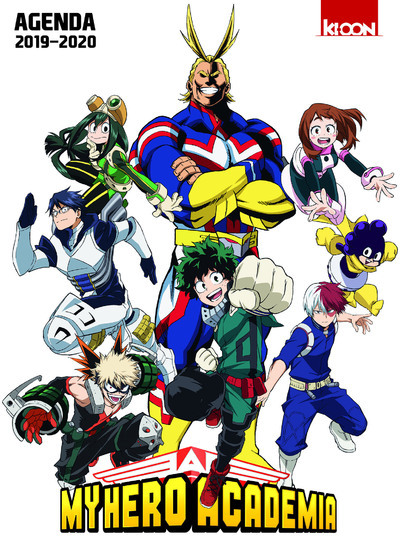 AGENDA MY HERO ACADEMIA 2019-2020